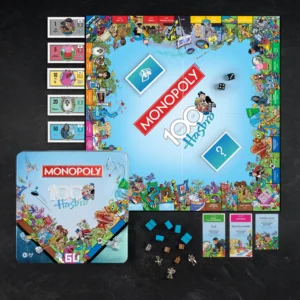 Monopoly Fjölskylduspil Monopoly Hasbro 100th Anniversary Edition