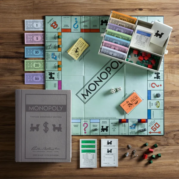668fc3d6428c1327958c89183526dfcb Monopoly Fjölskylduspil Monopoly Vintage Bookshelf Edition