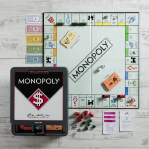 Monopoly Fjölskylduspil Monopoly Nostalgia Tin